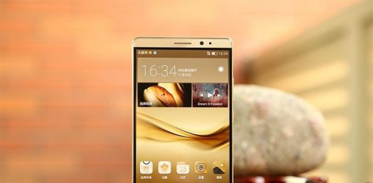 Huawei Mate 8 photo de face
