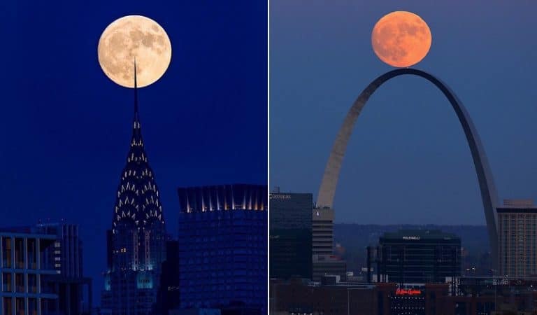Sur Twitter, on a déjà droit à des photos de la « super Lune »