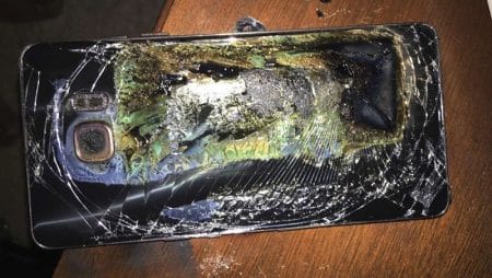 Samsung Galaxy Note 7 : un laboratoire pense tenir la raison des explosions Explosion d'un Galaxy Note 7