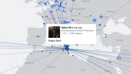 Cette carte des directs est le meilleur moyen de suivre tous les Live Facebook Facebook Live Map
