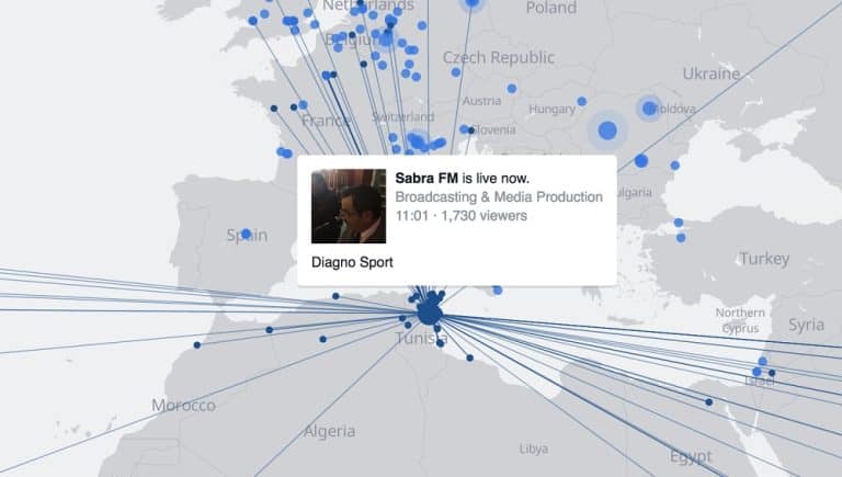 Cette carte des directs est le meilleur moyen de suivre tous les Live Facebook