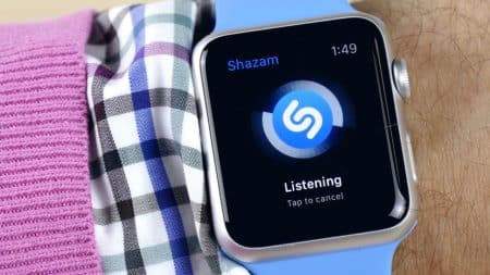 Shazam sur Apple Watch Series 3 gagne une mise à jour pleine de nouveautés