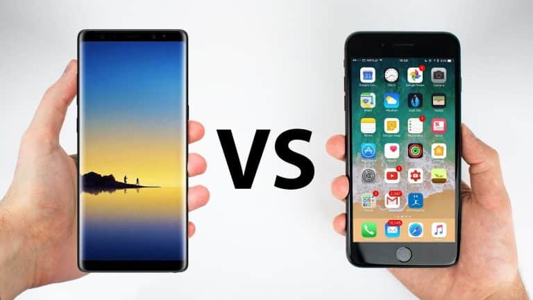 Galaxy Note 8 vs iPhone 8 Plus : le test de rapidité en faveur de quel smartphone ?