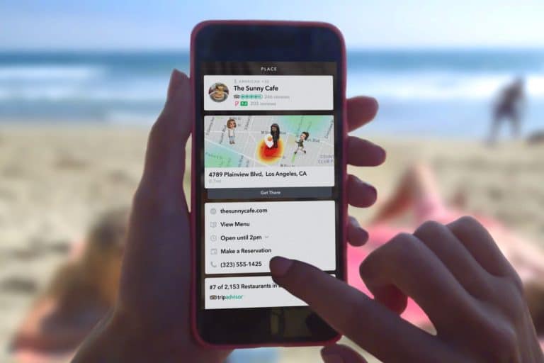 Snapchat propose des cartes pour localiser ses amis