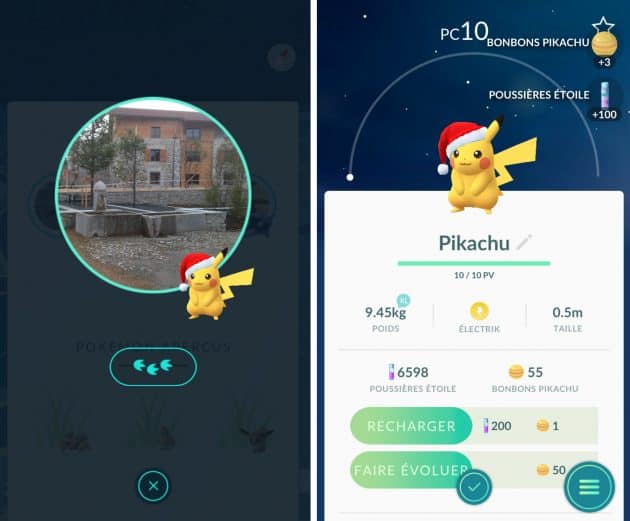 Pokémon Go avec son nouveau mode de réalité augmentée