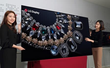 LG dévoile une télévision connnectée de 88 pouces