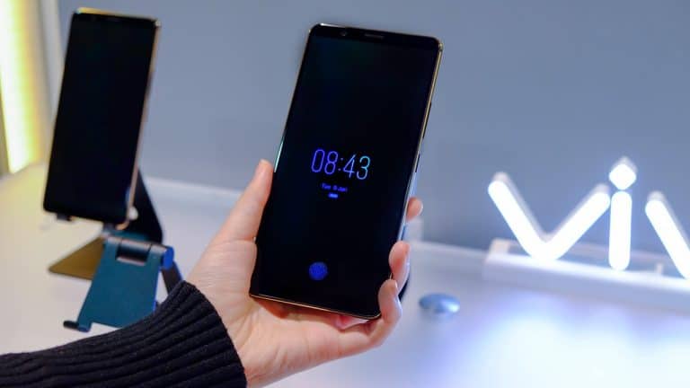 Vivo présente le premier smartphone doté d&rsquo;un lecteur d’empreintes sous l&rsquo;écran au CES 2018