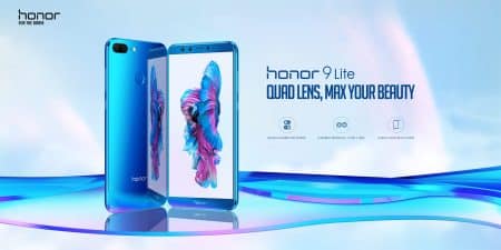Le Honor 9 Lite est disponible en France avec 4 capteurs photo à 200 €