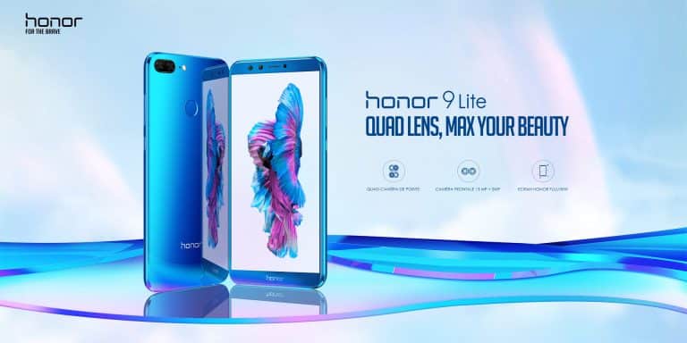 Le Honor 9 Lite est disponible en France avec 4 capteurs photo à 200 €