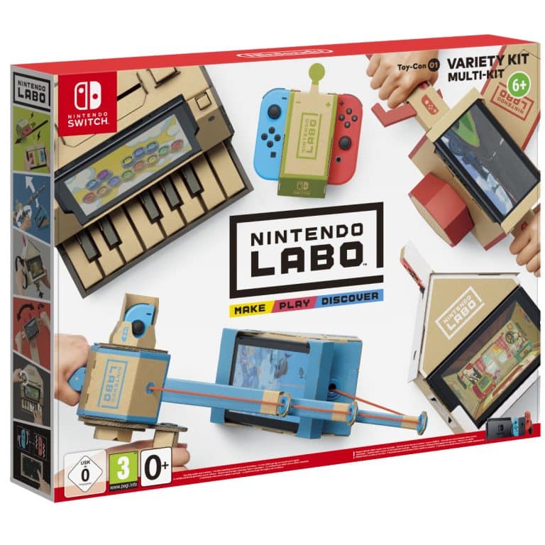 Nintendo Labo : de nouvelles vidéos présentent son fonctionnement