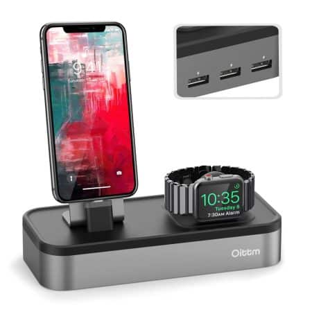 Bon plan station de recharge Oittm pour Apple Watch et iPhone à 34,99 €