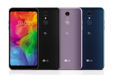LG dévoile les Q7+, Q7 et Q7α, ses nouveaux milieu de gamme