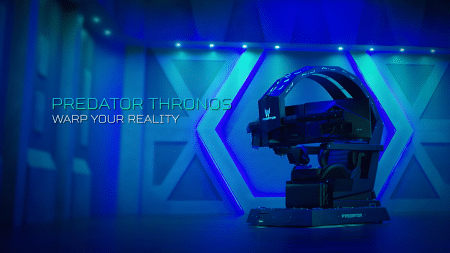 Predator Thronos : le croisement entre un siège gaming et un simulateur par Acer predator thronos