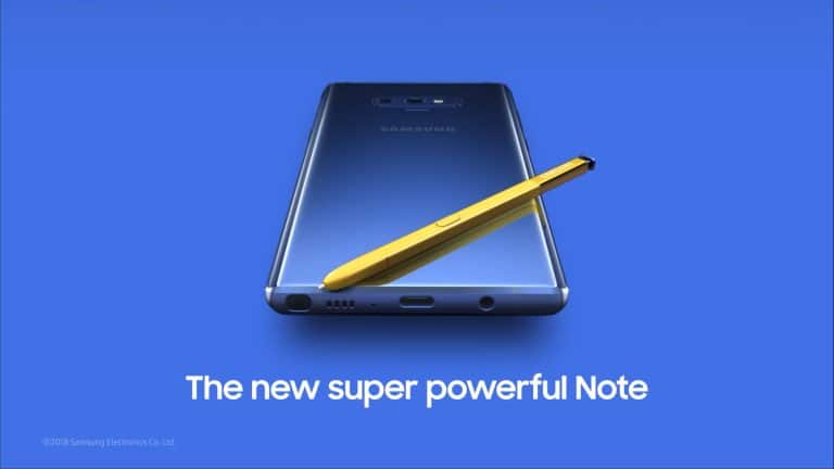 Samsung Galaxy Note 9 : 512 Go de stockage interne + présentation le 30 août