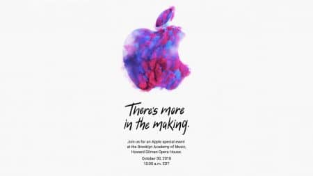Apple : une keynote fin octobre pour les iPad et MacBook Air ?