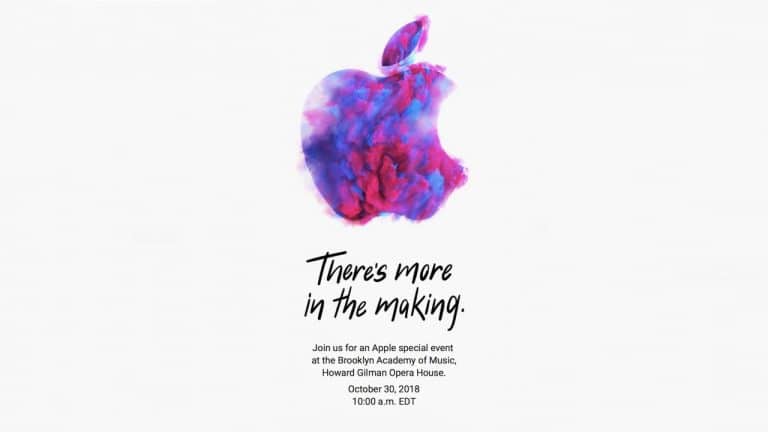 Apple : une keynote fin octobre pour les iPad et MacBook Air ?