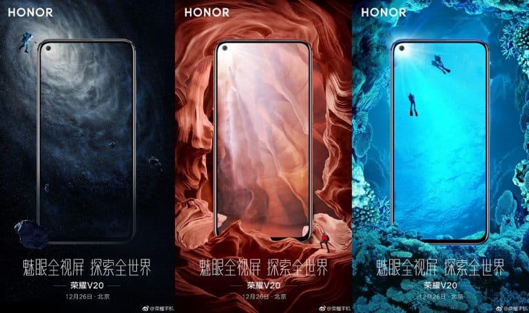 Honor V20 officiel, au programme écran percé + 40 millions de pixels