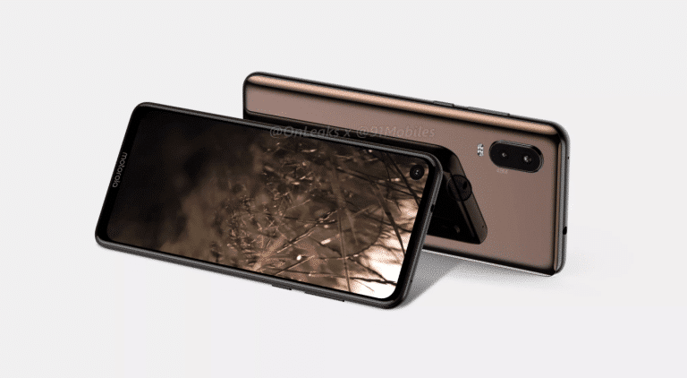 Motorola P40 : la mode de l&rsquo;écran percé se précise