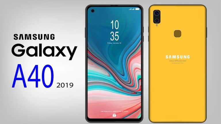 Samsung Galaxy A40 : le premier Galaxy avec écran Infinity-U est officiel