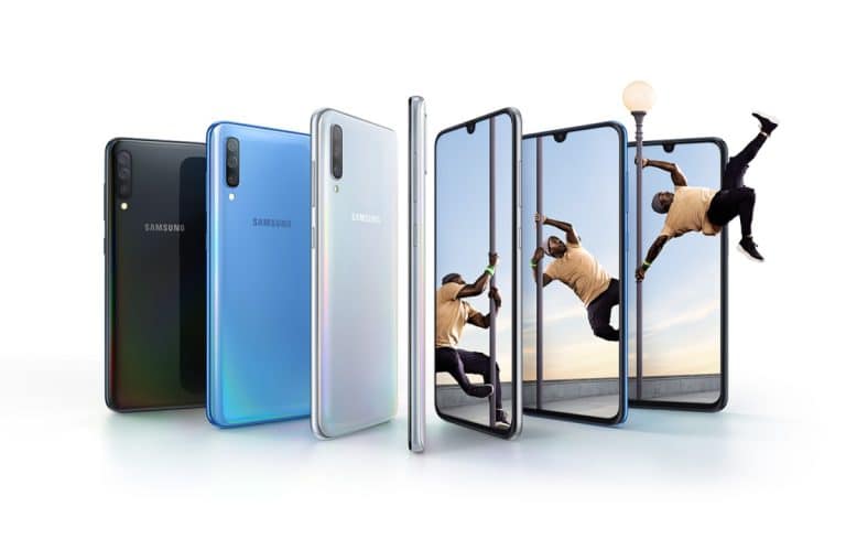 Samsung Galaxy A70 : écran de 6,7 pouces et batterie de 4 500 mAh au menu