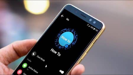 Facebook Messenger gagne un mode sombre du plus bel effet