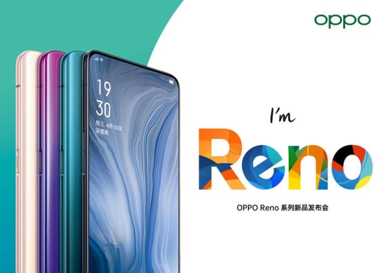 Oppo Reno : zoom 10x et capteur photo triangulaire au menu