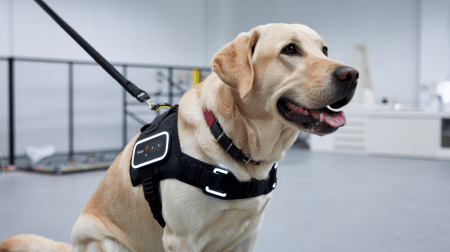 Innovation : une veste permettant de contrôler son chien à distance Innovation : une veste permettant de contrôler son chien à distance
