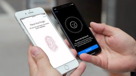 iPhone : Apple prépare un smartphone avec Touch ID sous l’écran + Face ID en façade