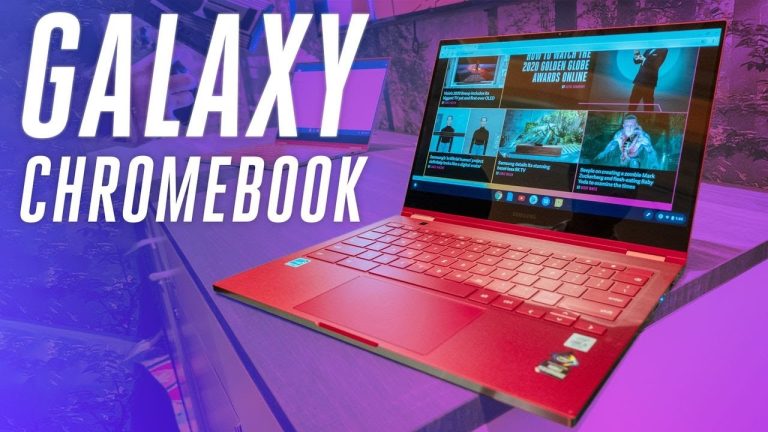 [CES 2020] : Samsung officialise le Galaxy Chromebook, doté d&rsquo;un écran 4K + une apparence de dingue