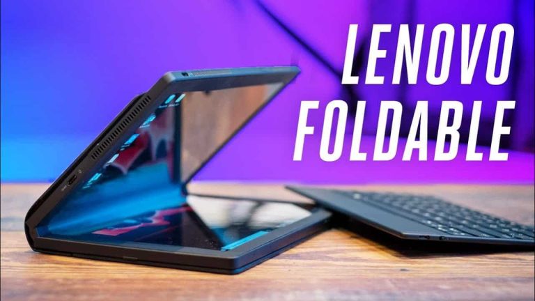 [CES 2020] : Lenovo dévoile le ThinkPad X1 Fold, un PC portable pliable