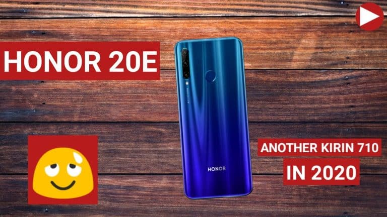 Honor 20e : Kirin 710F + 4 Go de RAM et appareil photo de 34 mégapixels au menu !