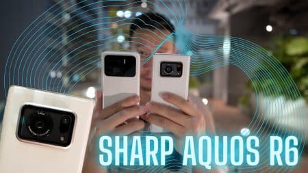 Prise en main du Sharp Aquos R6 !