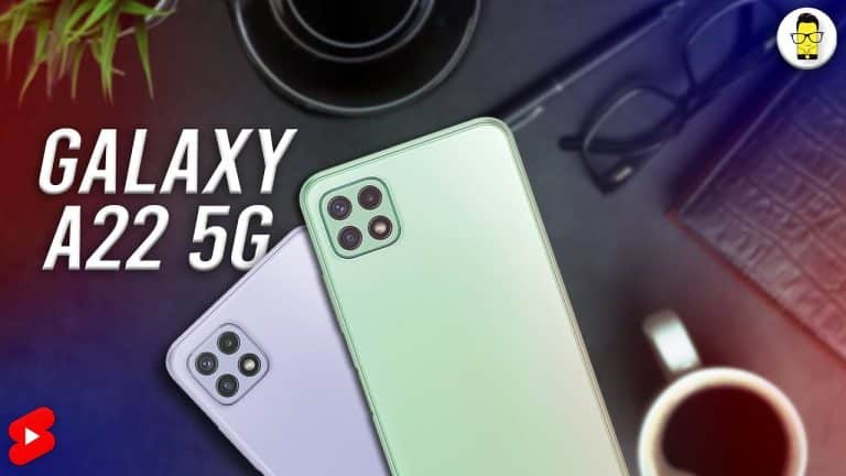 Prise en main du Samsung Galaxy A22 5G !