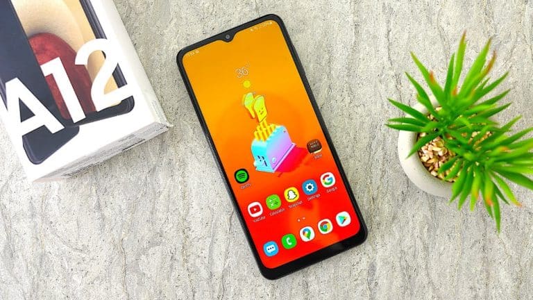 Prise en main du Samsung Galaxy A12 !