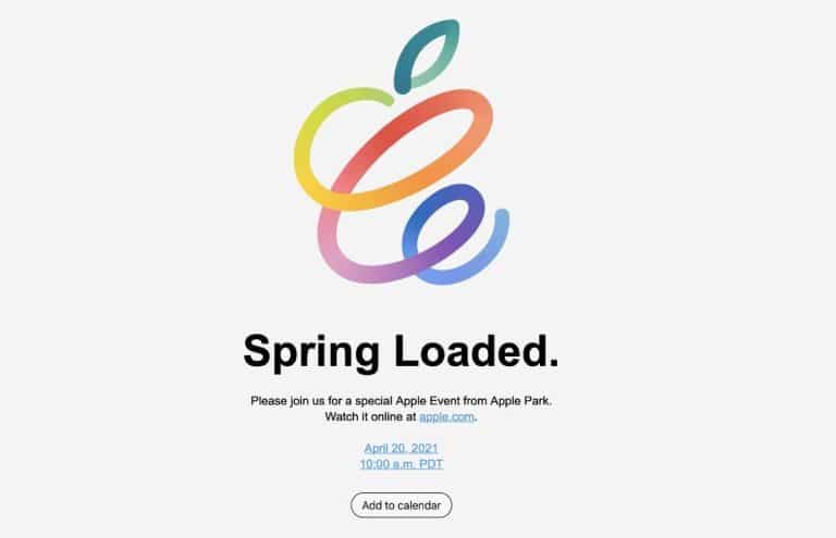 Apple annonce une keynote organisée le 20 avril