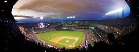 Comment choisir un site de paris sportifs : les 5 erreurs à éviter absolument pour protéger votre argent Baseball Field Fisheye Lens Photo