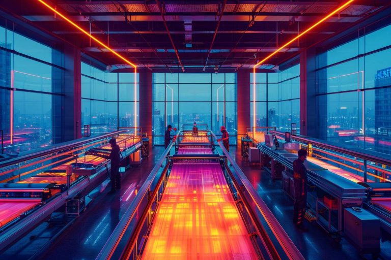 La Chine transforme les textiles en œuvres lumineuses : une technologie qui va changer la mode