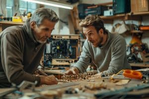 Ce joueur surprend le monde en montant son PC avec des vis à bois : un technicien abasourdi