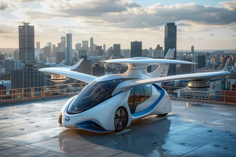 Toyota investit 500 millions dans sa startup de taxis volants : découvrez le véhicule qui fait rêver