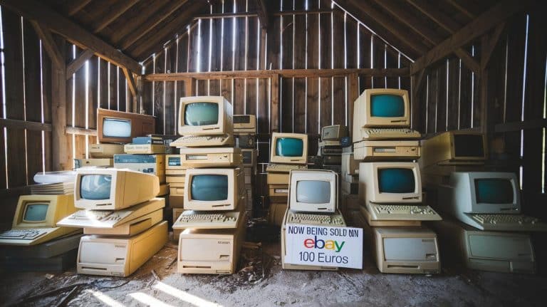 2 200 ordinateurs oubliés pendant 23 ans dans une grange sont mis en vente sur eBay pour moins de 100 euros chacun, créant la ruée des collectionneurs