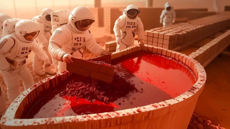 Mars : ce béton révolutionnaire allie régolithe et sang humain pour bâtir des cités à 2 millions de dollars la brique