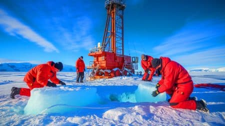 Ce forage de 2,8 km en Antarctique dévoile 1,2 million d'années de secrets climatiques enfouis sous le gel éternel