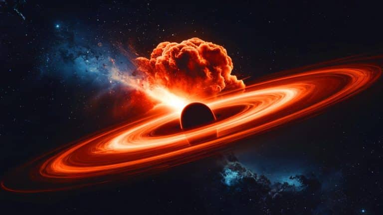 En pleine tentative pour capturer un trou noir, des scientifiques voient leur cliché spectaculaire saboté par cette explosion cosmique inattendue