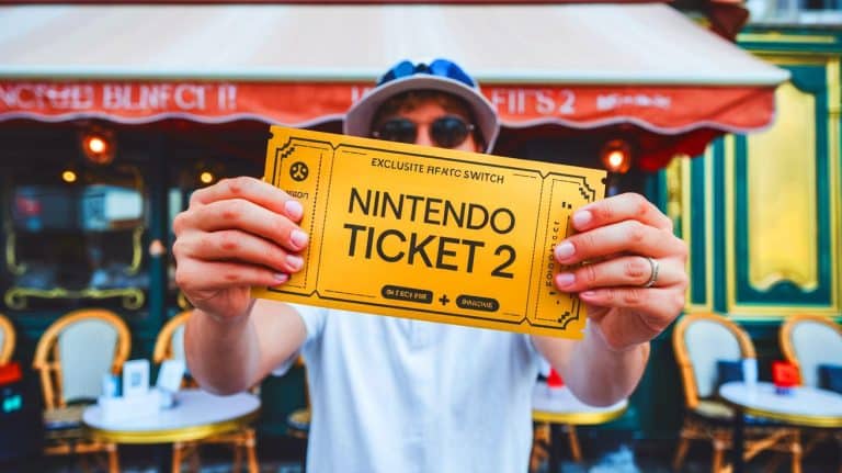 Ces tickets en or de Nintendo offrent à quelques élus le privilège ultime de tester la Switch 2 en avant-première