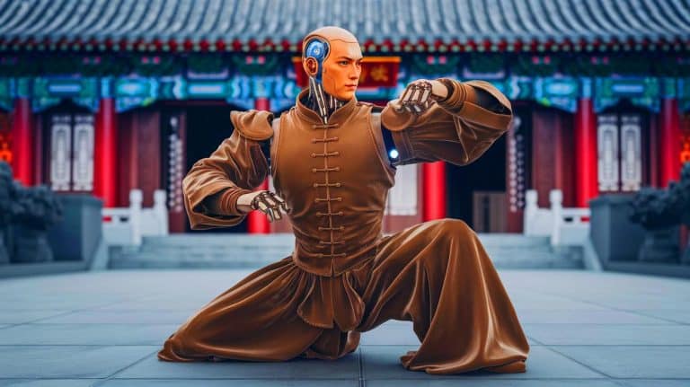 Ce robot humanoïde chinois, aussi agile que Bruce Lee, maîtrise le kung-fu avec 23 degrés de liberté et défie l&rsquo;équilibre humain