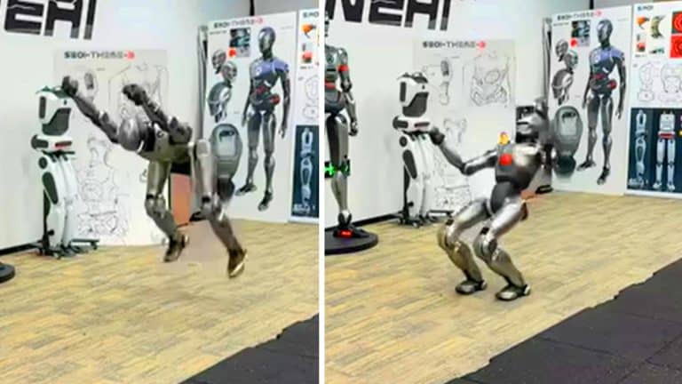 Un robot qui fait des saltos : la Chine dévoile le premier humanoïde capable d’un frontflip impressionnant