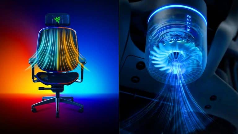 « Fini les sueurs froides en pleine partie » : Razer dévoile un fauteuil gaming qui chauffe ou refroidit votre corps pour un confort ultime