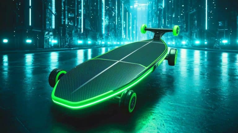 « On dirait qu’il sort de Matrix » : ce e-skateboard en carbone T800 fascine avec son design futuriste et sa puissance démente