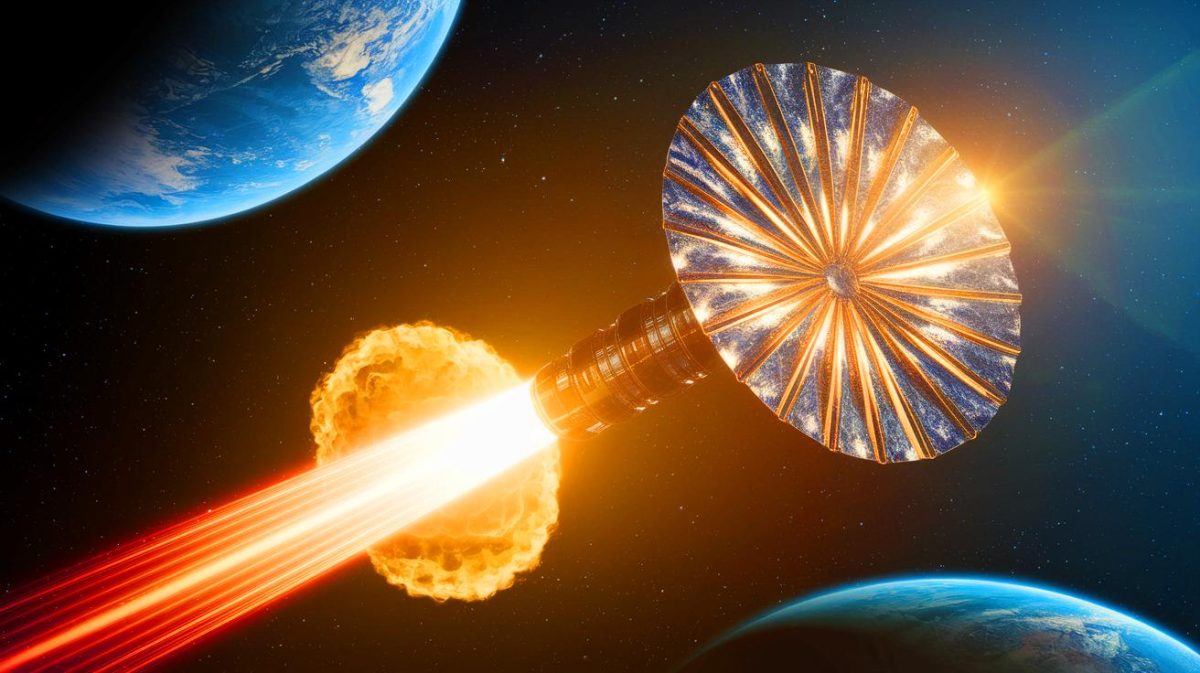 Cette sonde spatiale futuriste, propulsée par des explosions nucléaires et une voile solaire, promet une révolution cosmique stupéfiante