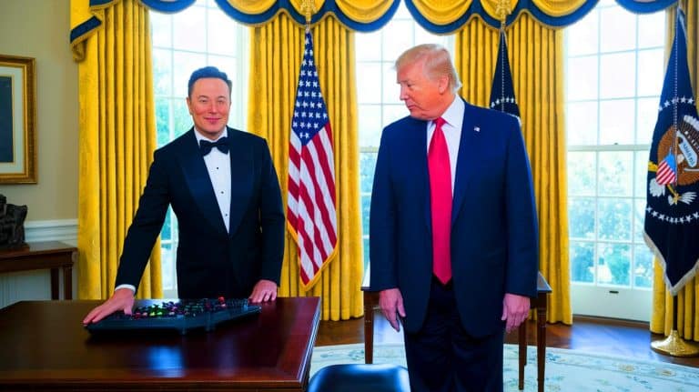 « Setup gaming à la Maison-Blanche » : Elon Musk séduit Donald Trump et le fait basculer sur Starlink en pleine démonstration tech